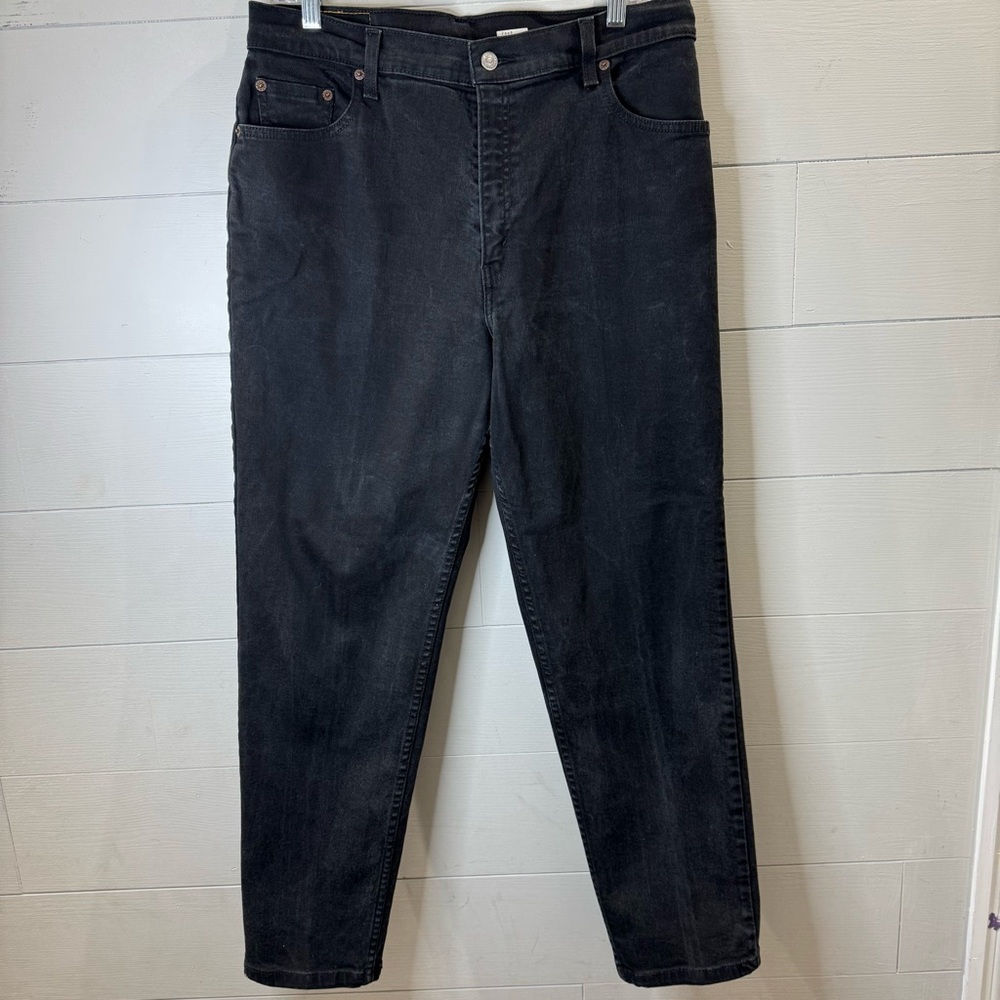 Levi's | 550 Women's Black Jeans Skinny Size 14